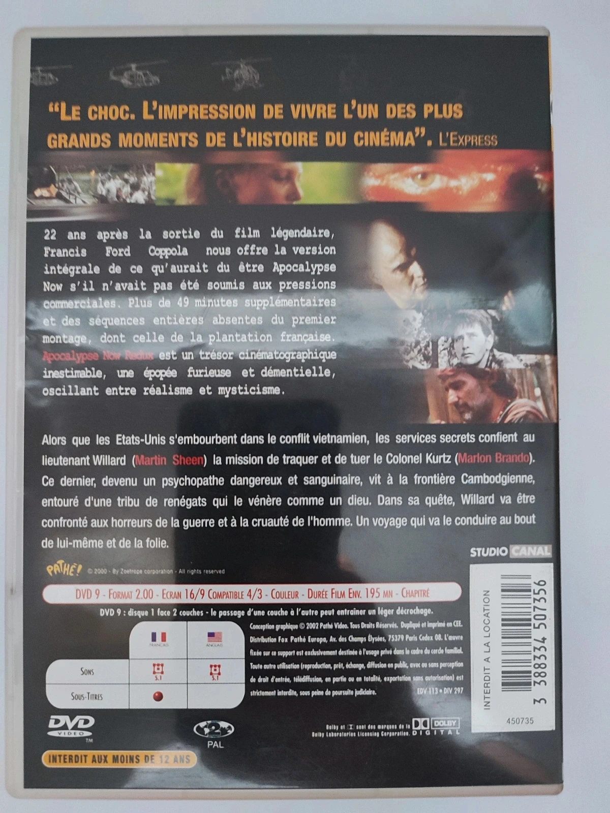 Apocalypse now redux dvd – photo 2